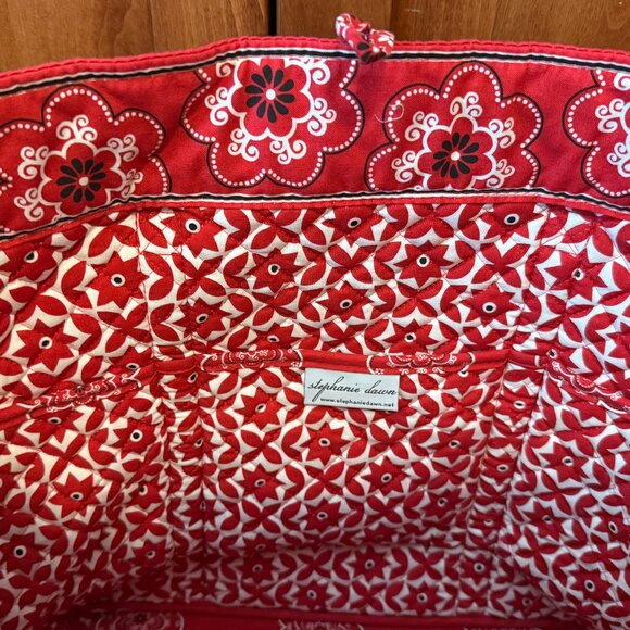 STEPHANIE DAWN BAG IN AMERICA RED - Picture 9 of 12